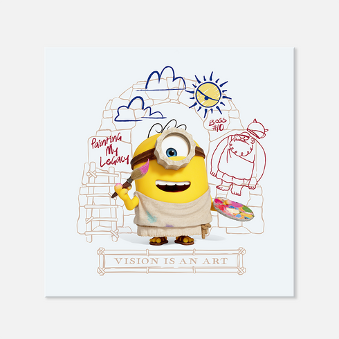 Minions & Monsters Canvas Wall Art - Minions Party Decorations