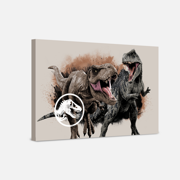 Jurassic World Canva Wall Art - Jurassic Park Decorations Birthday