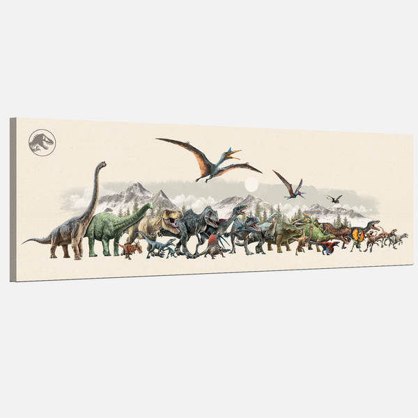 Jurassic World Canva Wall Art - Jurassic Park Gifts For Kids