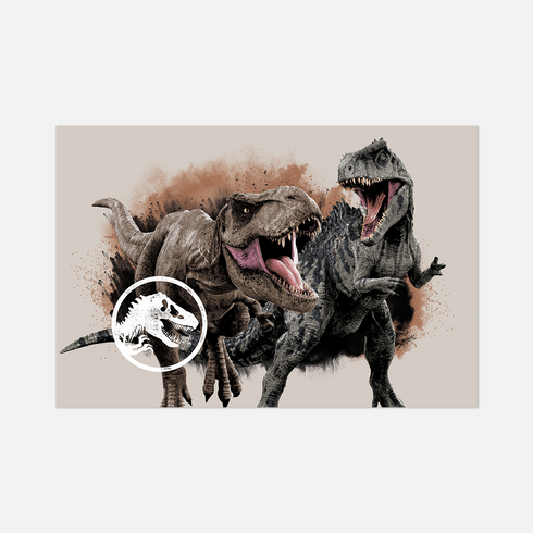 Jurassic World Canva Wall Art - Jurassic Park Decorations Birthday