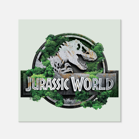 Jurassic World Canva Wall Art - Jurassic Park Party Supplies