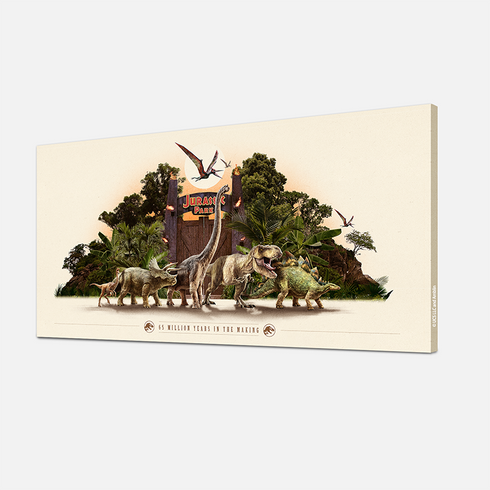 Jurassic World Canva Wall Art - Jurassic Park Party Favors