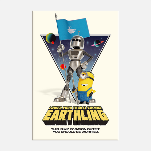 Minions & Monsters Canvas Wall Art - Minions Gifts For Kids