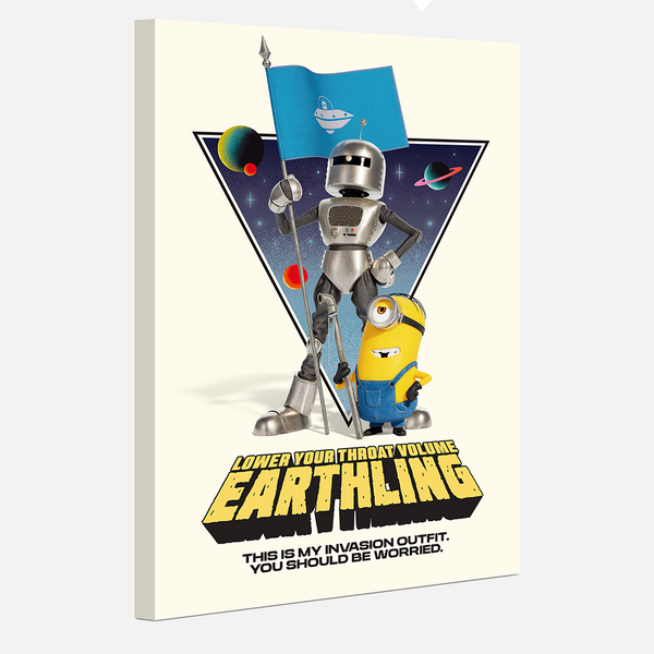 Minions & Monsters Canvas Wall Art - Minions Gifts For Kids
