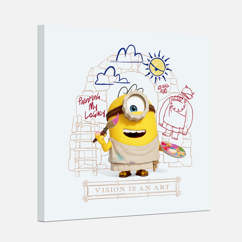 Minions & Monsters Canvas Wall Art - Minions Party Decorations