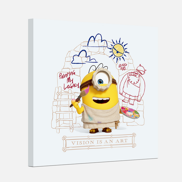 Minions & Monsters Canvas Wall Art - Minions Party Decorations