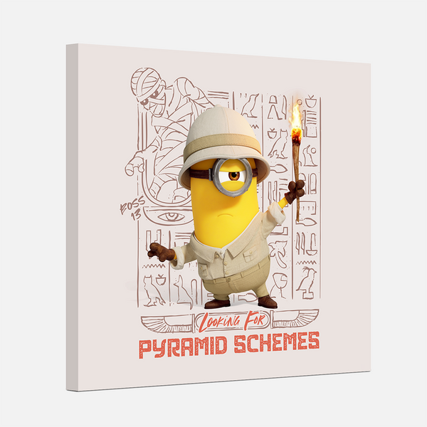 Minions & Monsters Canvas Wall Art - Minions Decorations Birthday