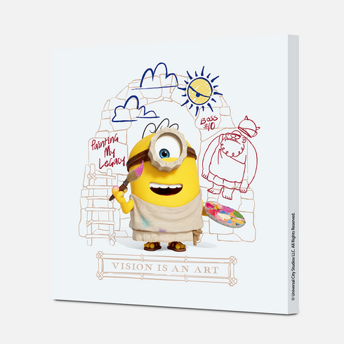 Minions & Monsters Canvas Wall Art - Minions Party Decorations