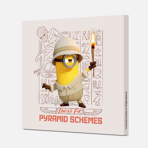 Minions & Monsters Canvas Wall Art - Minions Decorations Birthday