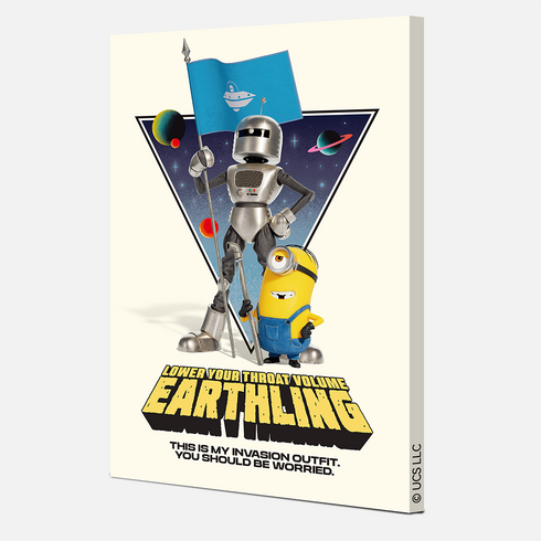 Minions & Monsters Canvas Wall Art - Minions Gifts For Kids