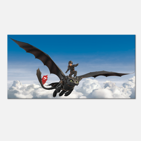 How To Train Your Dragon Wall Art - How To Train Your Dragon Birthday Party Decorations