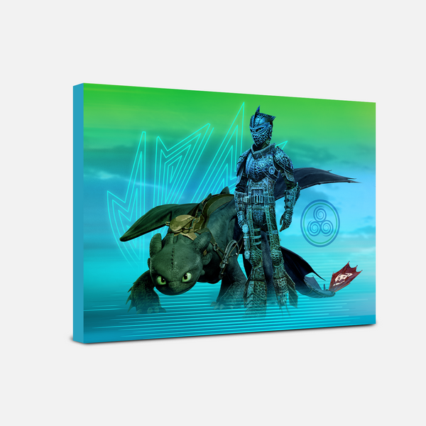 How To Train Your Dragon Wall Art - How To Train Your Dragon Room Decor