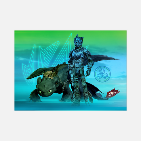 How To Train Your Dragon Wall Art - How To Train Your Dragon Room Decor