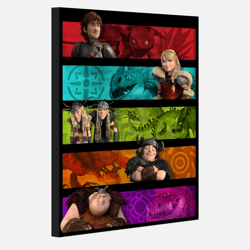 How To Train Your Dragon Wall Art - How To Train Your Dragon Gifts For Kids