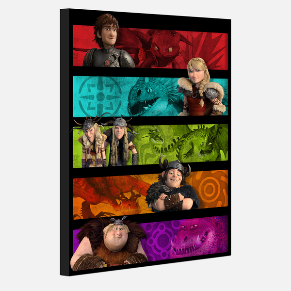How To Train Your Dragon Wall Art - How To Train Your Dragon Gifts For Kids