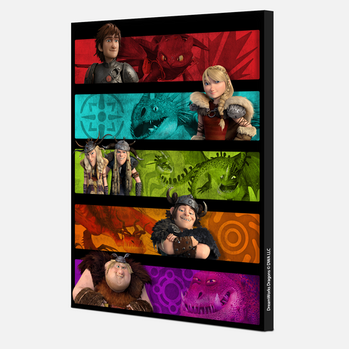 How To Train Your Dragon Wall Art - How To Train Your Dragon Gifts For Kids