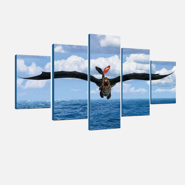 How To Train Your Dragon Wall Art - How To Train Your Dragon Decorations Birthday