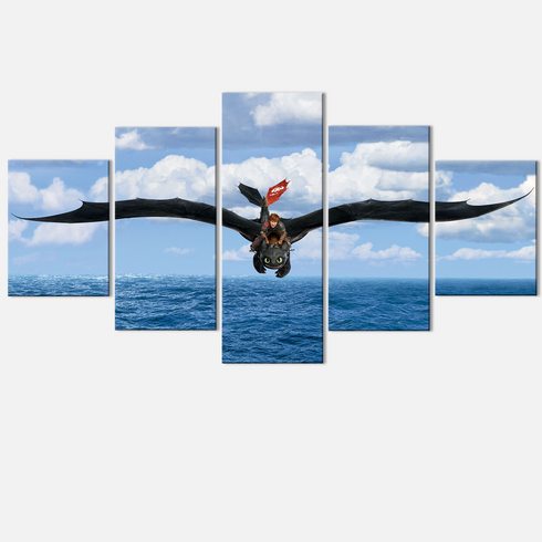 How To Train Your Dragon Wall Art - How To Train Your Dragon Decorations Birthday