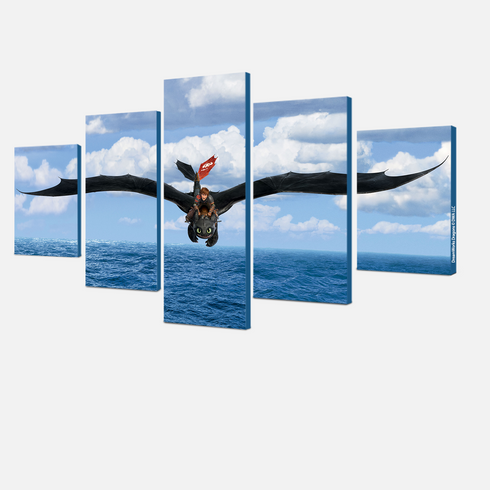 How To Train Your Dragon Wall Art - How To Train Your Dragon Decorations Birthday