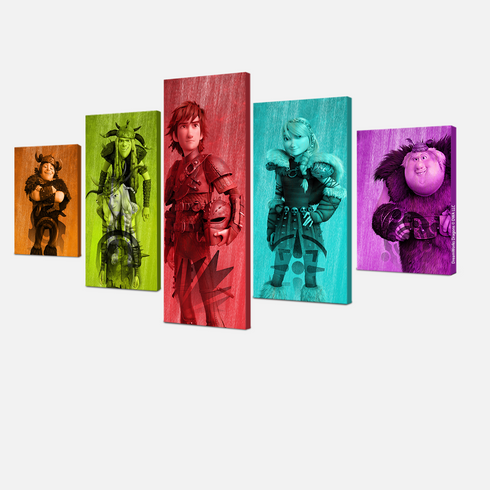 How To Train Your Dragon Wall Art - How To Train Your Dragon Wall Decorations
