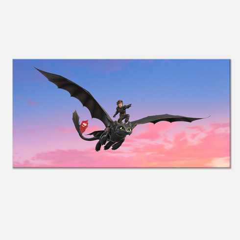 How To Train Your Dragon Wall Art - How To Train Your Dragon Party Decorations