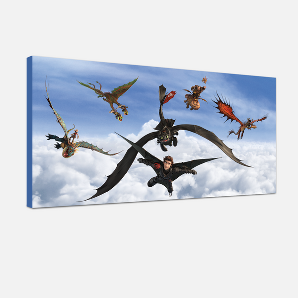 How To Train Your Dragon Wall Art - How To Train Your Dragon Party Supplies