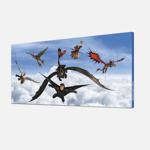 How To Train Your Dragon Wall Art - How To Train Your Dragon Party Supplies
