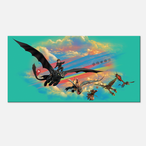 How To Train Your Dragon Wall Art - How To Train Your Dragon School Supplies