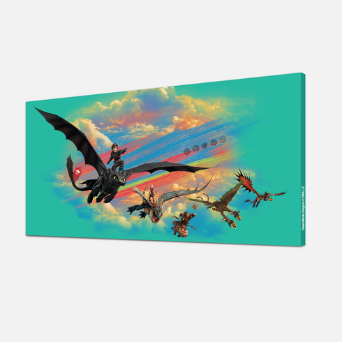 How To Train Your Dragon Wall Art - How To Train Your Dragon School Supplies