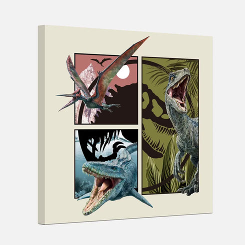 Jurassic World Canva Wall Art - Jurassic World Room Decor
