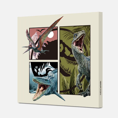 Jurassic World Canva Wall Art - Jurassic World Room Decor