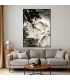 Sculptural Silence Textured Canvas Art