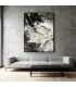Sculptural Silence Textured Canvas Art