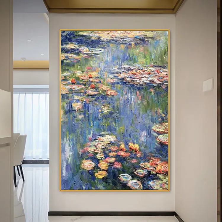 Tranquil Reflections Textured Canvas Art