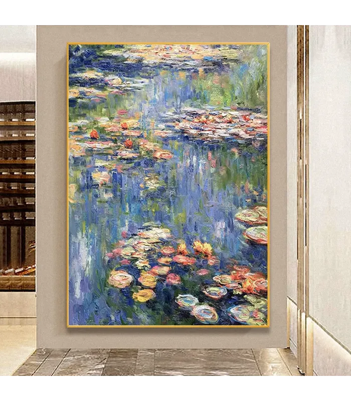 Tranquil Reflections Textured Canvas Art