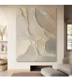 Earthen Flow Textured Canvas Art
