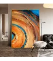 Geological Whispers Textured Canvas Art
