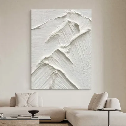 Abstract Mountain Texture in Neutral Tones