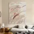 Neutral Wabi Sabi Canvas for Living Room