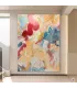 Bold Abstract Textured Canvas for Living Room