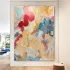 Bold Abstract Textured Canvas for Living Room