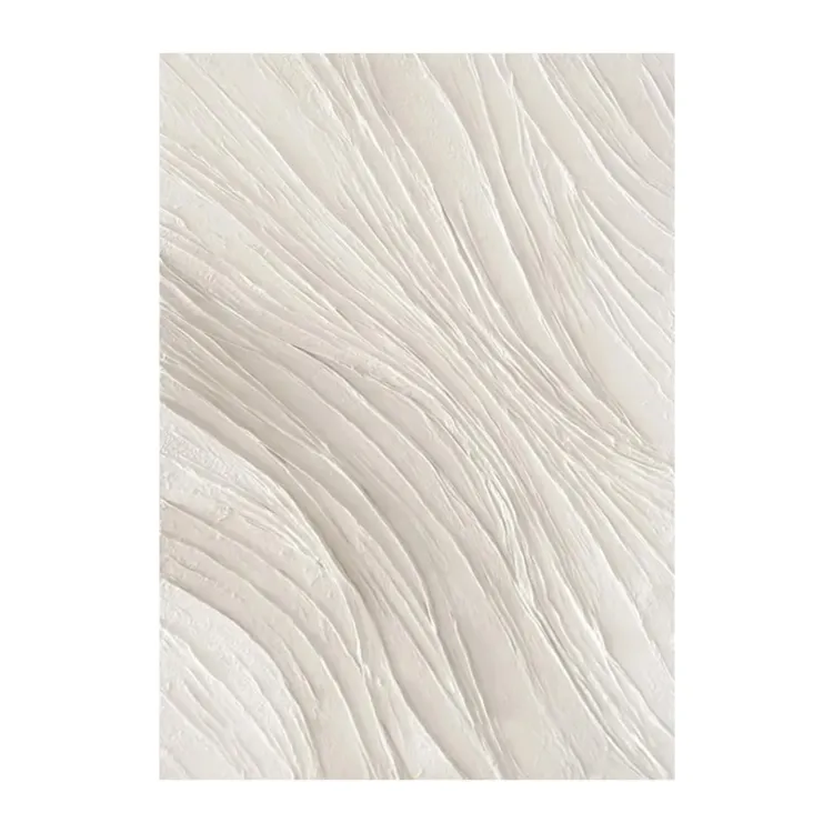 Neutral Wabi Sabi Textured Canvas Painting