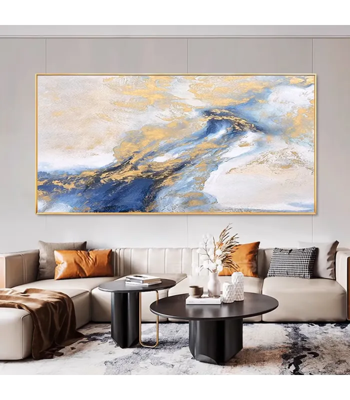 Modern Wabi Sabi Abstract Canvas Painting