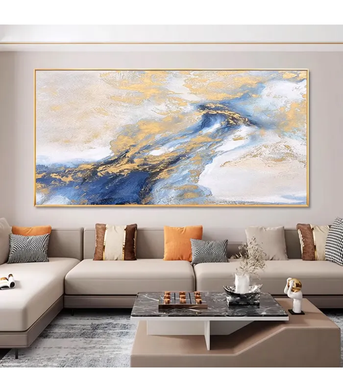 Modern Wabi Sabi Abstract Canvas Painting