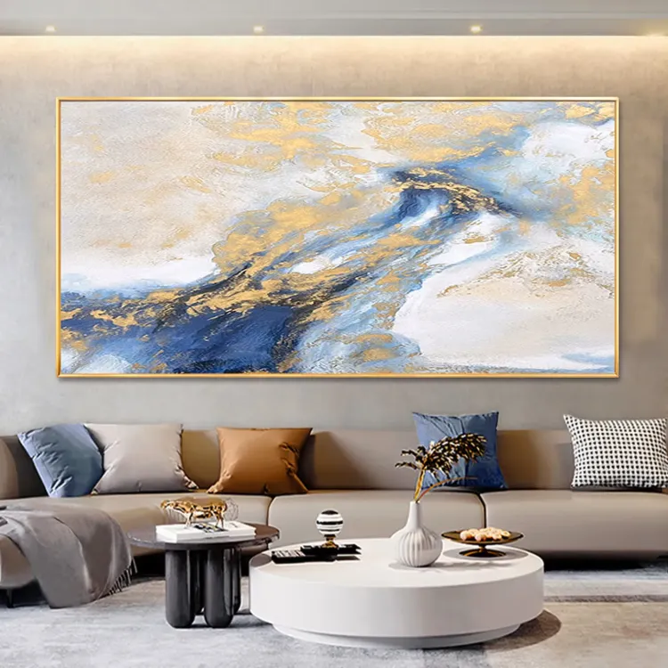 Modern Wabi Sabi Abstract Canvas Painting