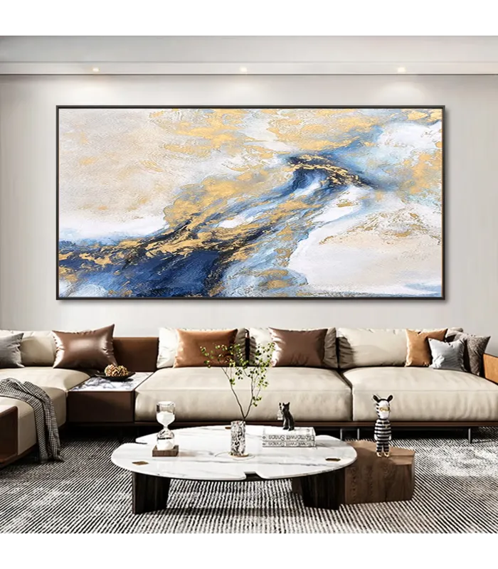 Modern Wabi Sabi Abstract Canvas Painting