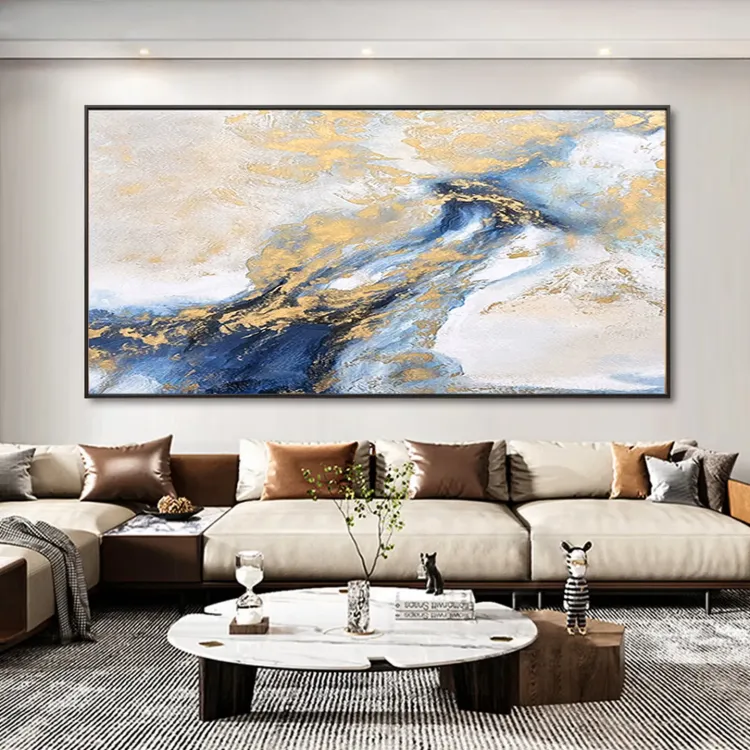 Modern Wabi Sabi Abstract Canvas Painting