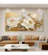 Hand-Painted Peony Canvas Wall Art