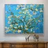 Hand-Painted Almond Blossom Wall Art