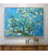 Hand-Painted Almond Blossom Wall Art